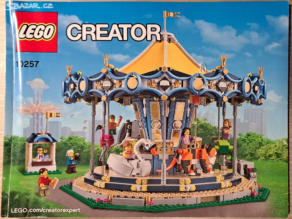 Lego creator 10257 - kolotoč - rozložený