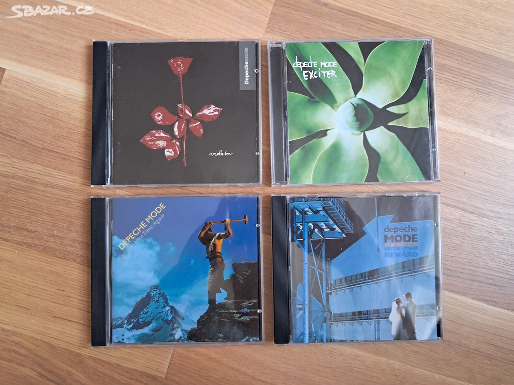 Depeche Mode 4x CD, cena za set