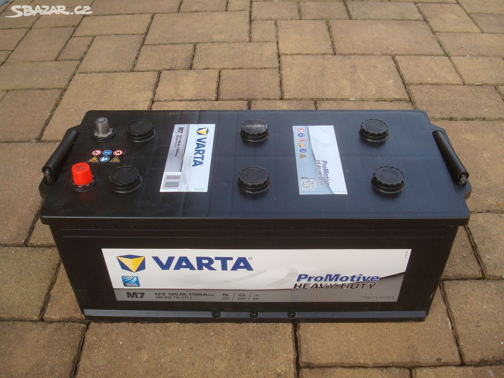 Autobaterie VARTA HEAVY DUTY 12V 180ah 1100A