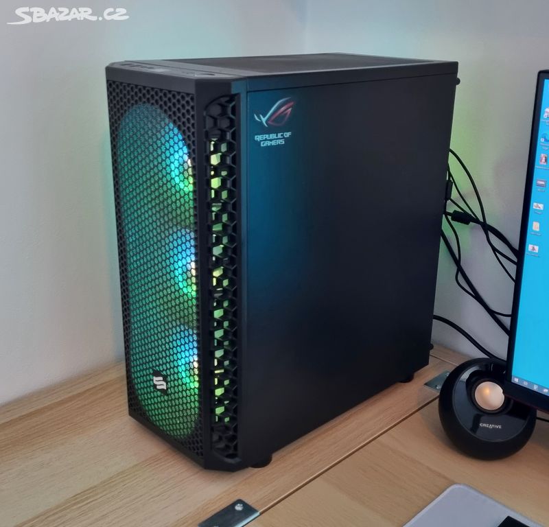 Nadupaný herní PC - RX5500 8GB, 16GB RAM, 1,5T SSD