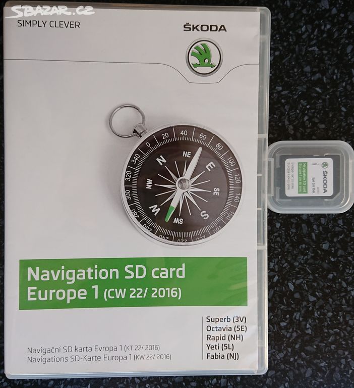 Navigace - Mapy Škoda Octávia, Rapid, Fabia ...