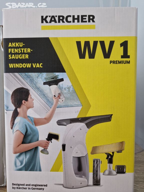 Cistic oken Karcher WV1 premium