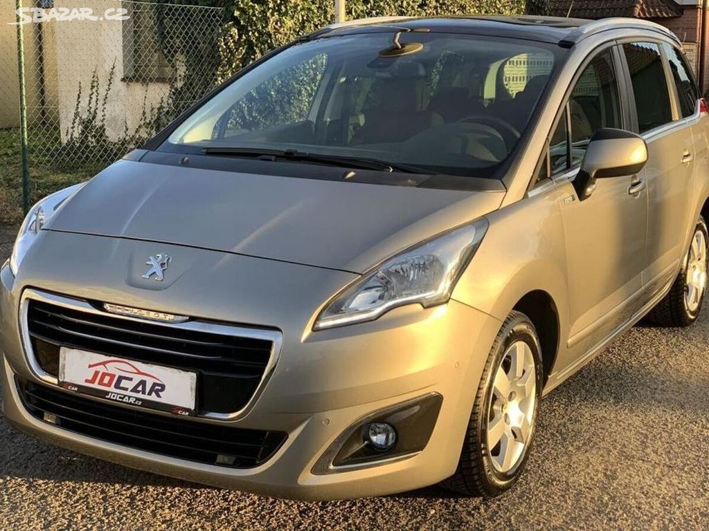 Peugeot 5008 1.6HDi STYLE 7 MÍST 1.MAJ.ČR manuální