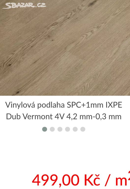 Vinylová podlaha DUB VERMONT 8bal