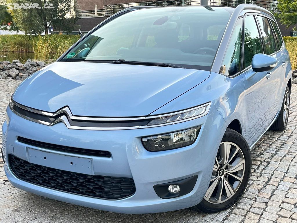 Citroën Grand C4 Picasso, 2.0HDi 110KW 7MÍST 1.MAJITEL