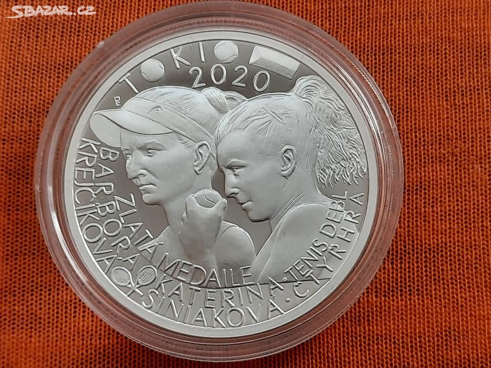 Stříbrná mince Krejčíková a Kateřina 1/2 oz proof