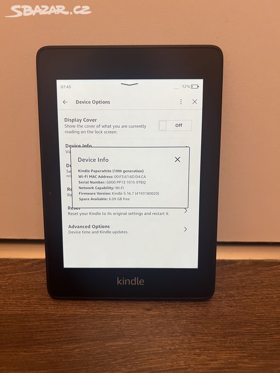 Čtečka Amazon Kindle Paperwhite 10. gen 8GB