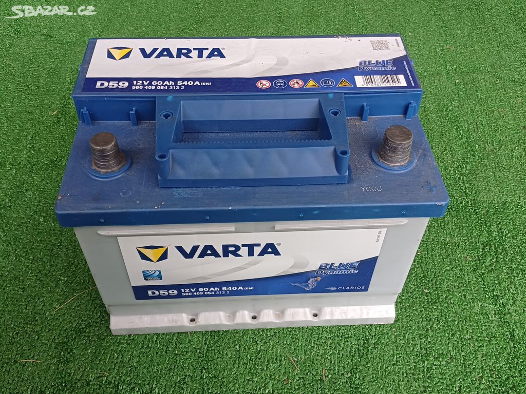 Autobaterie VARTA BLUE Dynamic 60Ah, 12V,