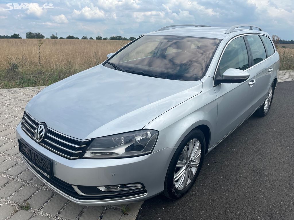 Volkswagen Passat B7 2.0 TDI, Combi, tažné, DSG