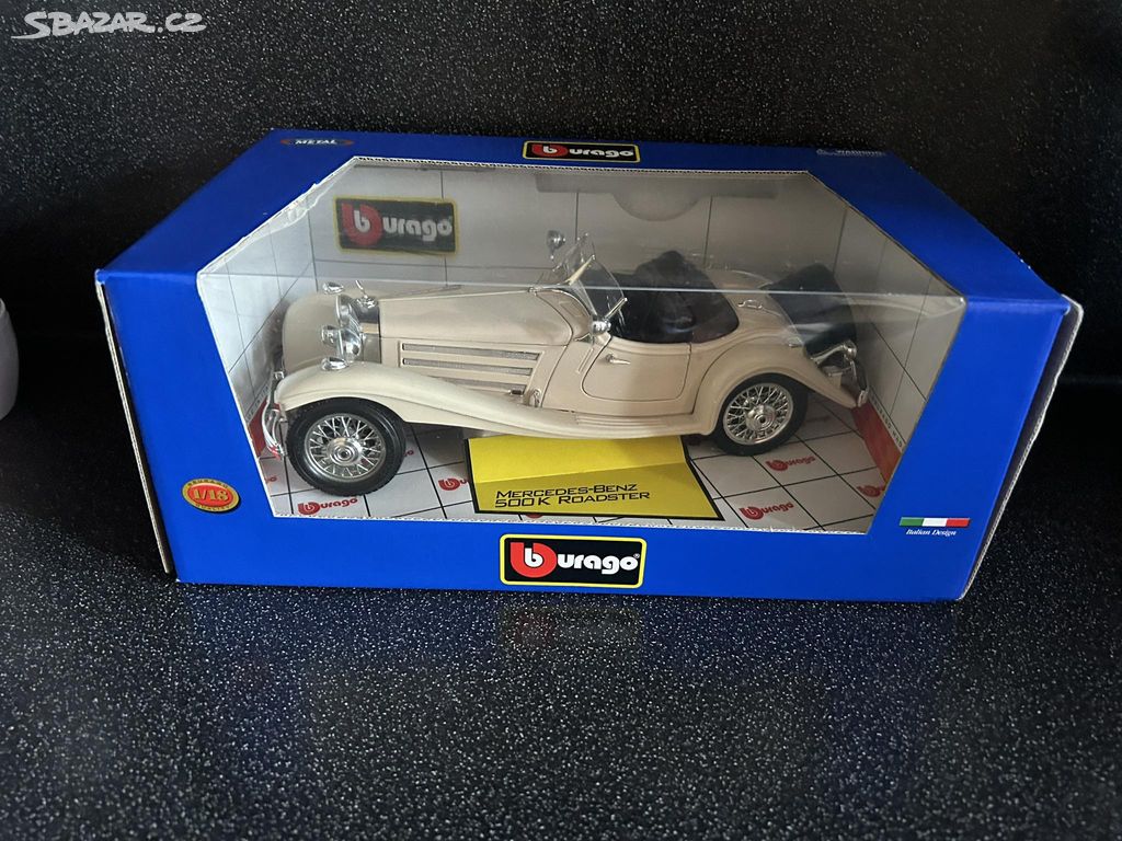 Mercedes Benz 500K Roadster 1/18