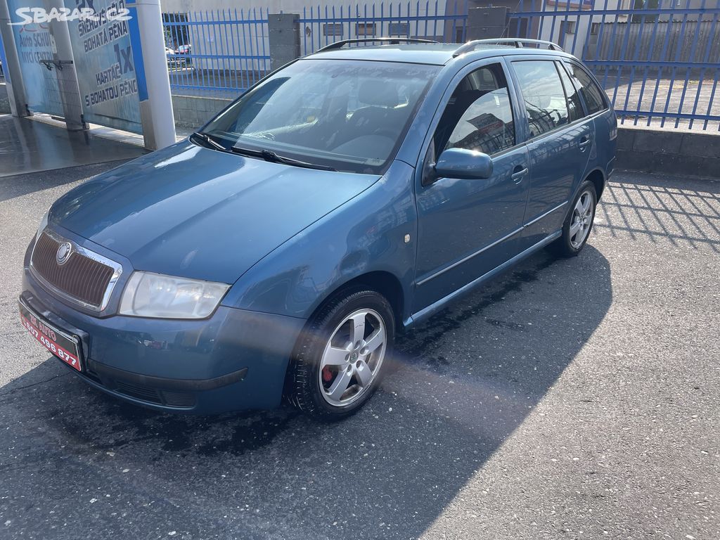 ŠKODA FABIA KOMBI 1.4MPi 50KW Koupeno ČR 2003