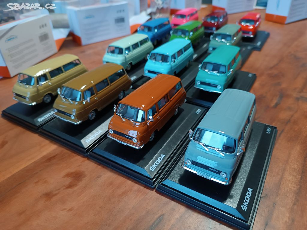 Abrex 1:43 Škoda 1203 1974 civilní verze