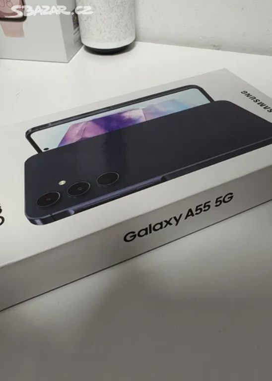 Nový Samsung A55 5G 8/256GB tmavě modrá