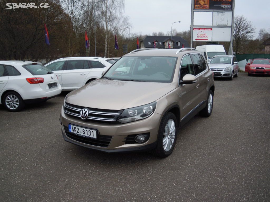 VW Tiguan Blue motion 2.0TDi 110koní r.v.1/2013