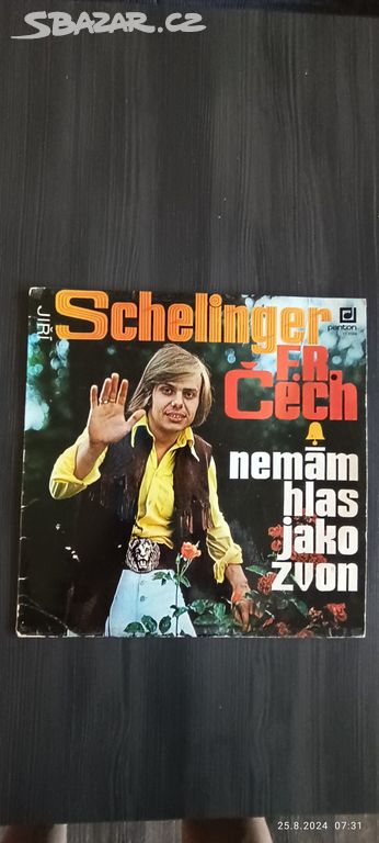 gramofonová deska Jiří Schelinger.