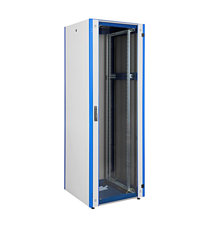 Rack značky Schrack 42U 80x80, ventilační jednotka