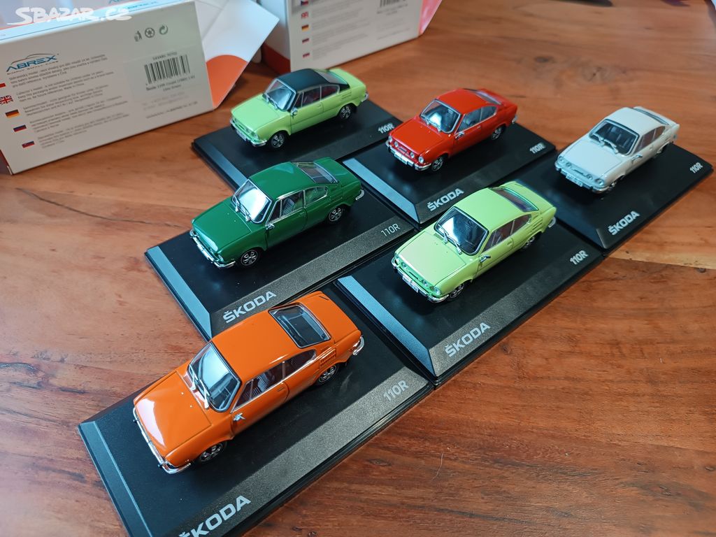 Abrex 1:43 Škoda 110R 1980