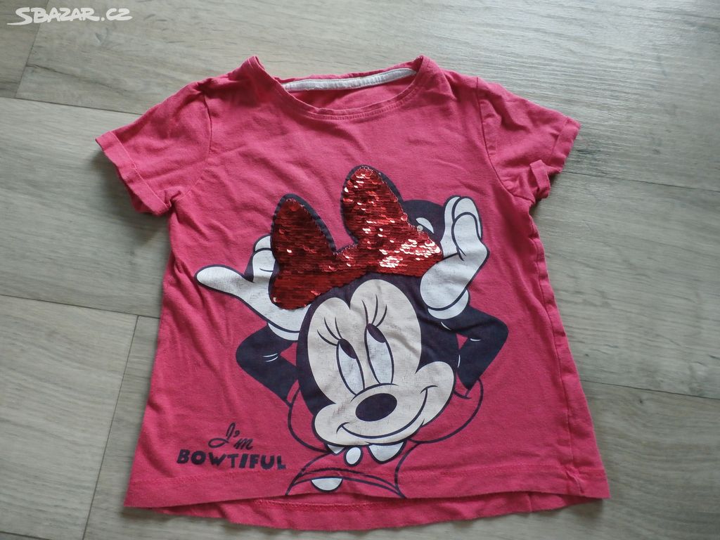 Dětské tričko Minnie 86-92