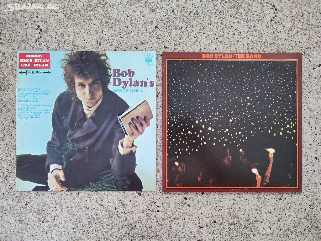 Vinylové desky. BOB DYLAN.