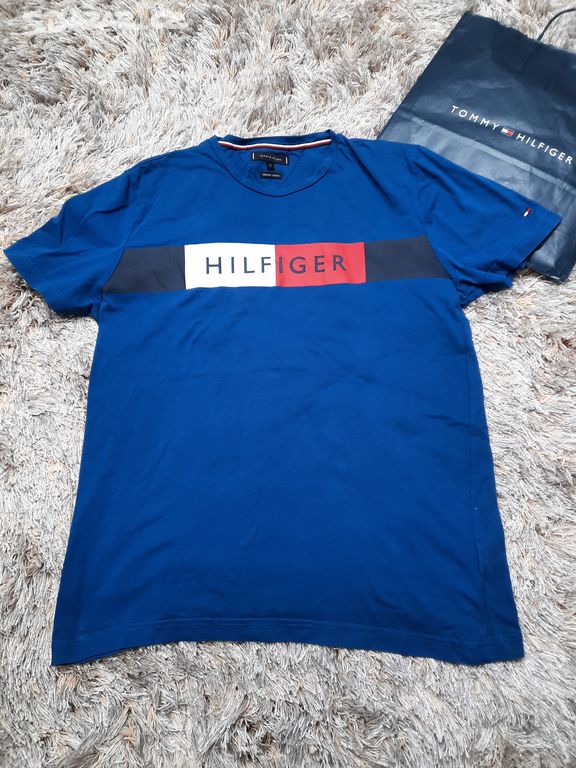 TOMMY HILFIGER originál pánské tričko vel. XL