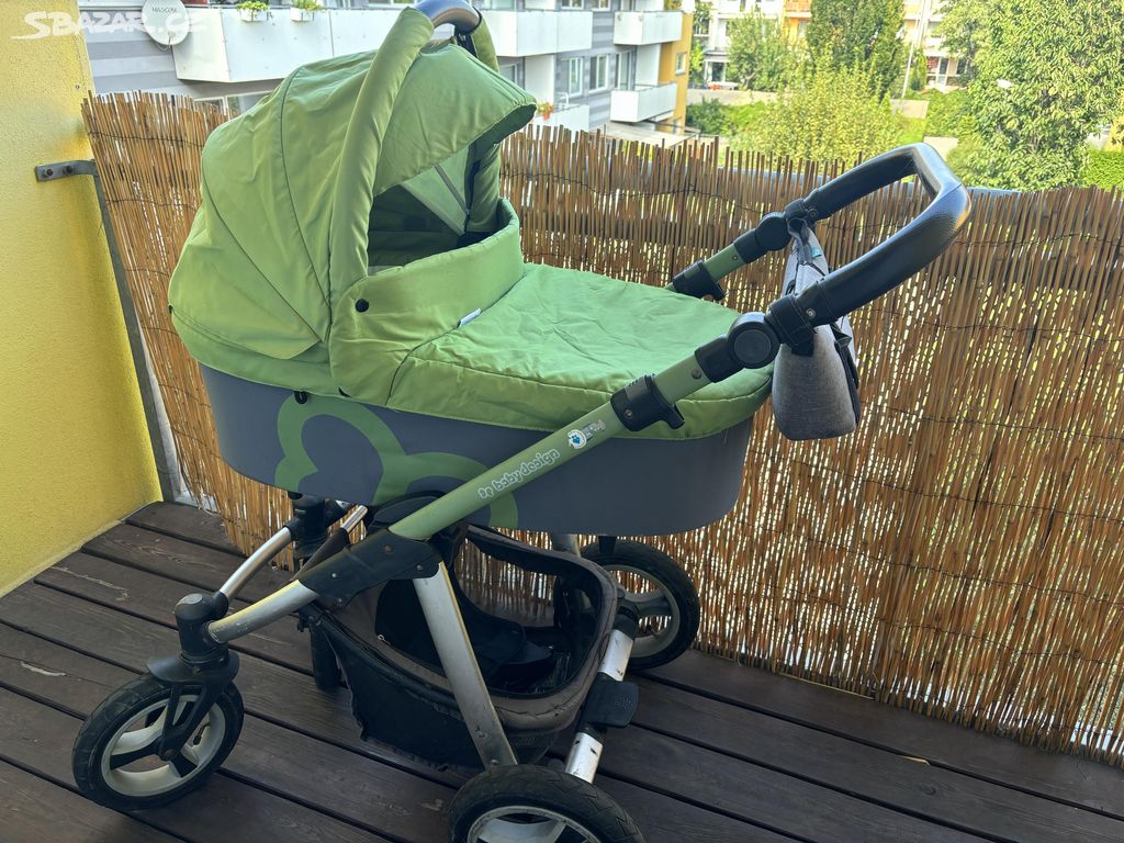 kočárek Baby Design Lupo dvojkombinace