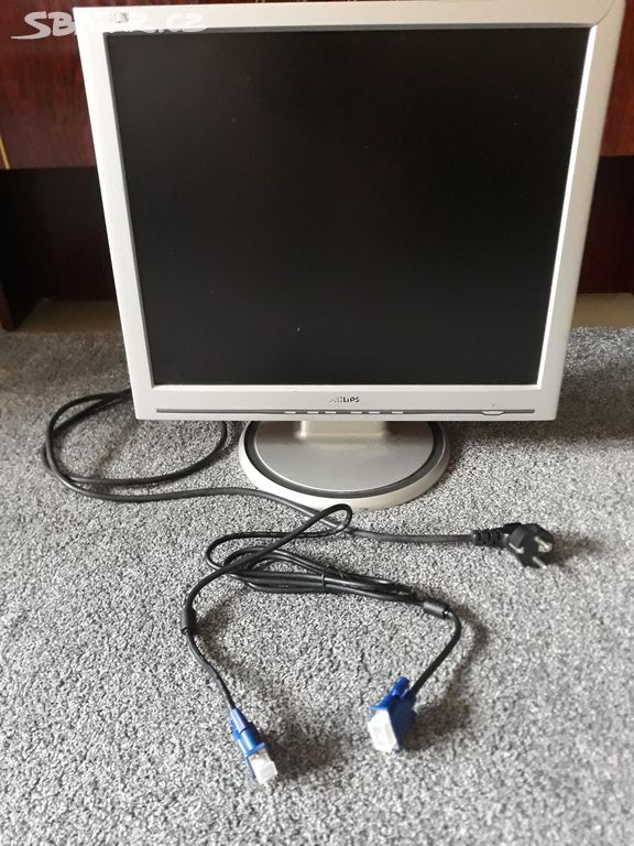 LCD BAREVNÝ MONITOR 19.3 ZN. PHILIPS 220 V.