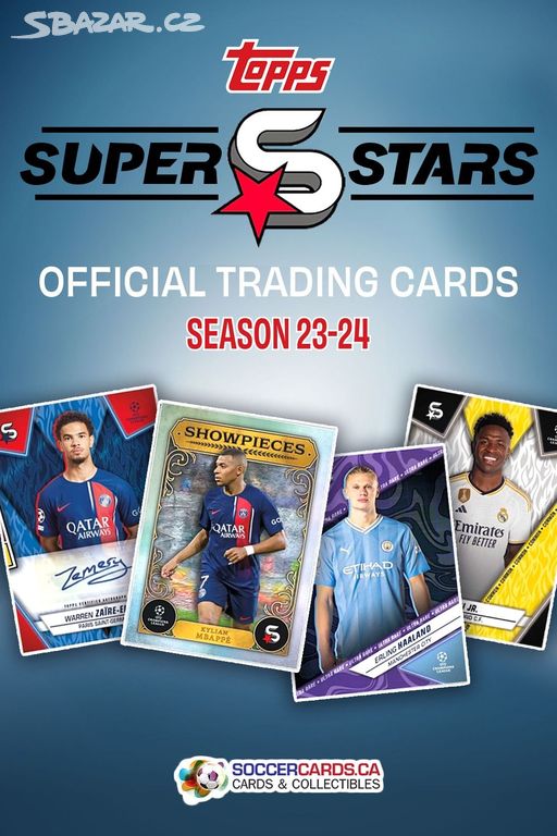 Fotbalové karty TOPPS SUPER STARS 2023/2024