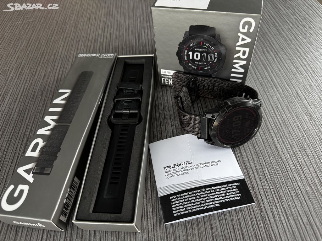 Garmin Fenix 7x Sapphire Solar