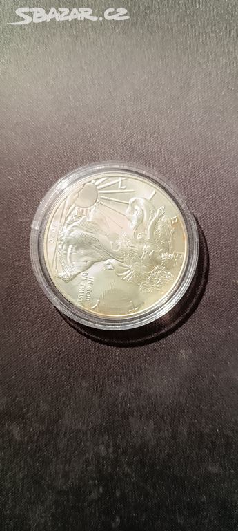 Stířbrné mince American Eagle 1 Oz. (2020)