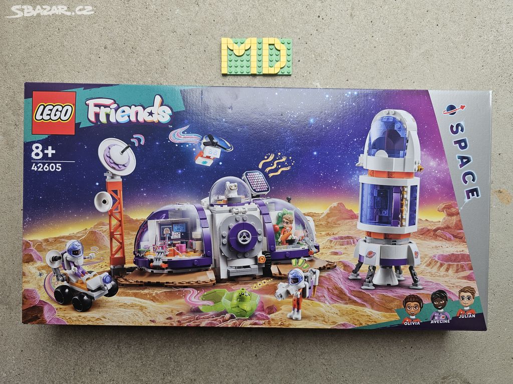 LEGO Friends 42605 Základna na Marsu a raketa