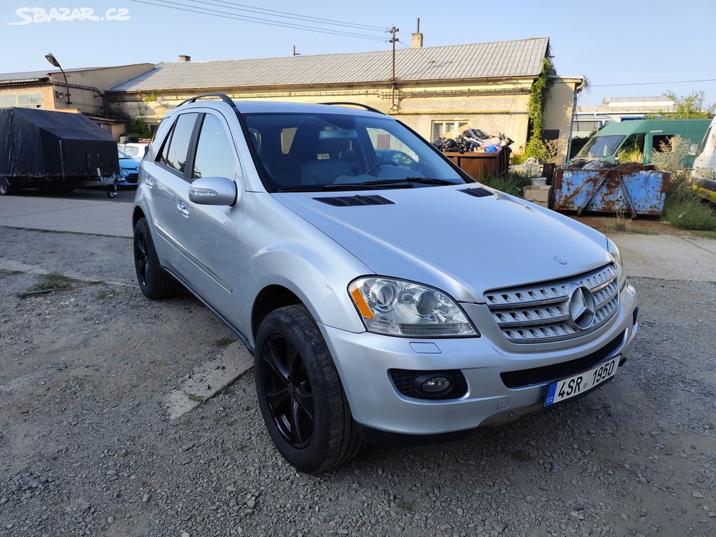 Mercedes ML 500,W164 ,5.0i benzín 225kW+LPG,