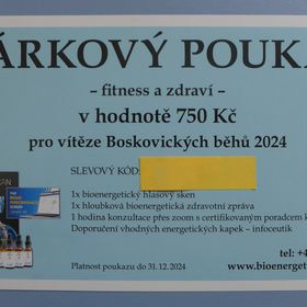 Obrázek k inzerátu: Poukazy na bioenergetický sken