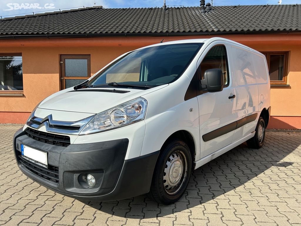 Citroen Jumpy 1.6 hdi, původ Čr, DPH , 185 tis. km