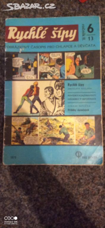 Komix Rychlé šípy 1970