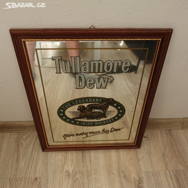 Staré zrcadlo Tullamore Dew