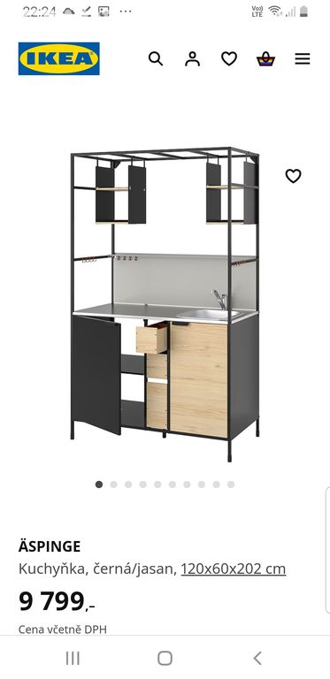 Kuchyň ÄSPINGE IKEA