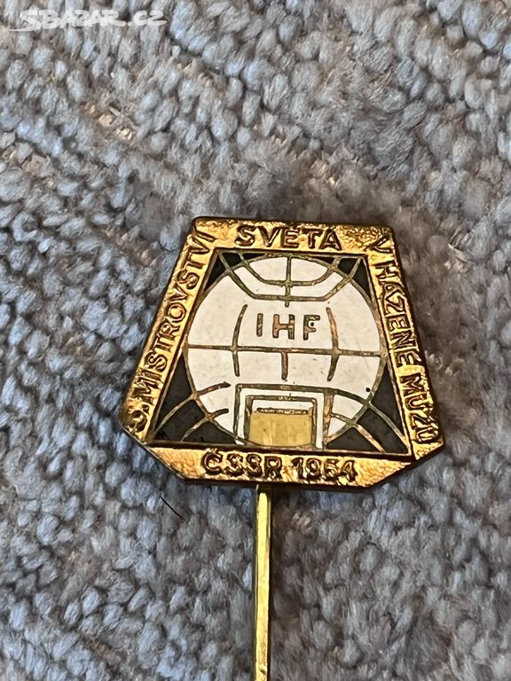 389 - odznak - Mistrovství Světa v Házené Mužů IHF