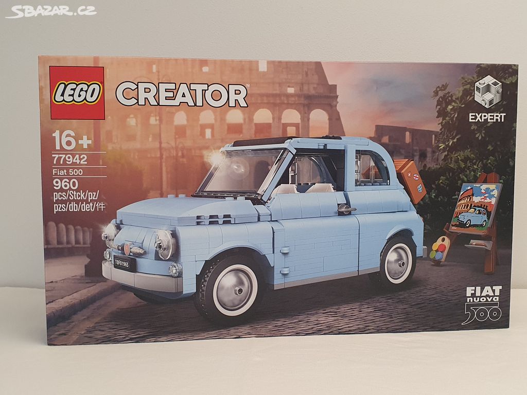 LEGO Creator Expert/Icons 77942 Fiat 500 modrý