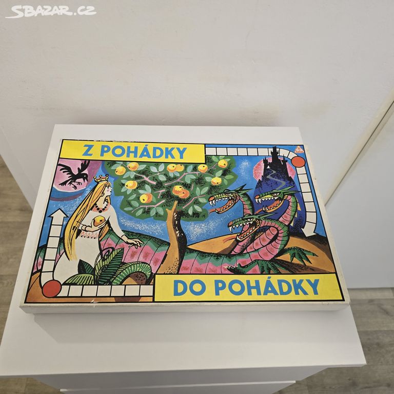 stará desková hra z pohádky do pohádky,Tofa