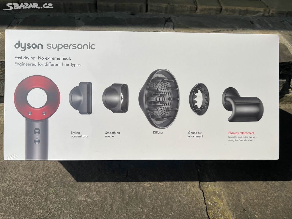 Dyson Supersonic HD08 red