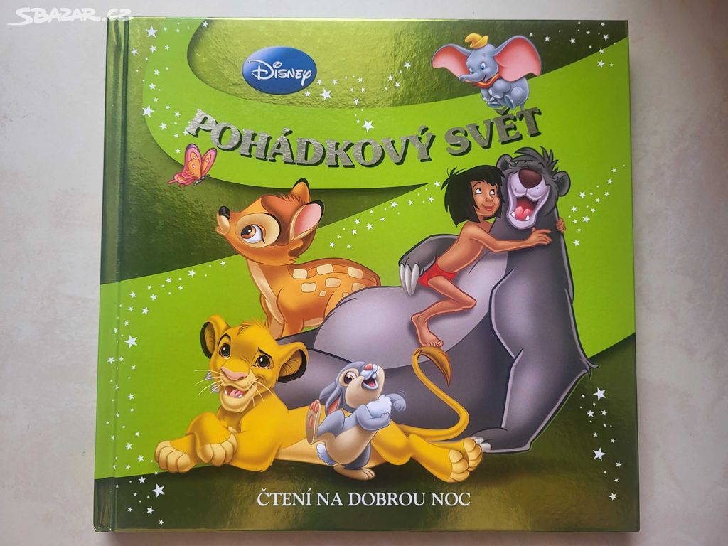 Pohádkový svět, DISNEY, čtení na dobrou noc, NOVÉ,