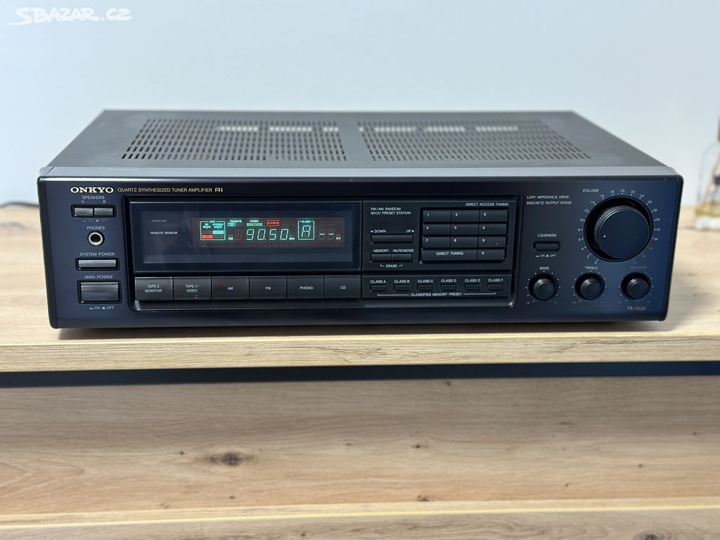 ONKYO TX-7820 VÝBORNÝ STEREO RECEIVER !!