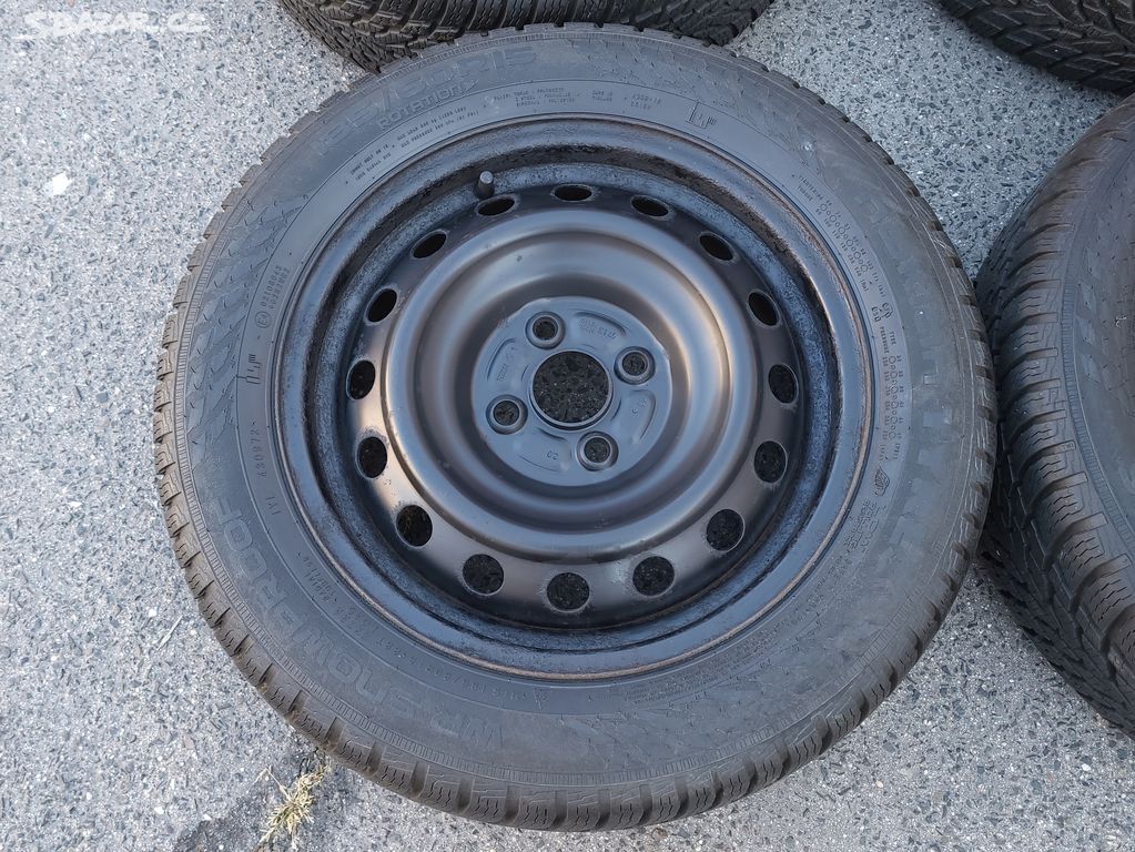 99% zimní kola 15" 4x100 Toyota Yaris (2005-2011)