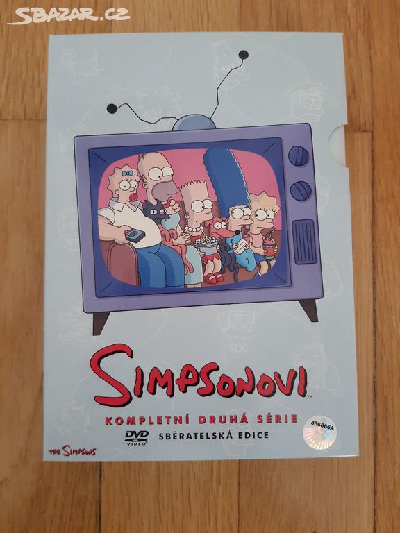 Simpsonovi _kompletní 2. série na DVD (originál)