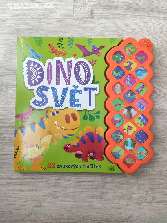 Nová dětská zvuková knížka dinosvět