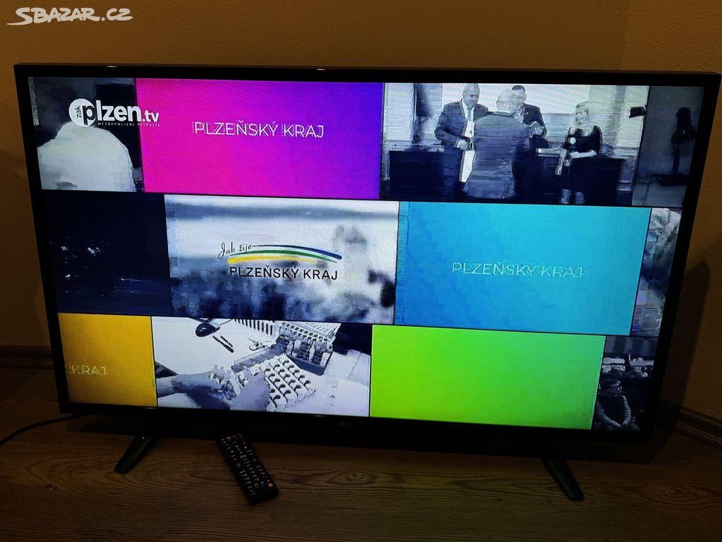 LED TV LG 108cm, 43" Základní tv bez smart