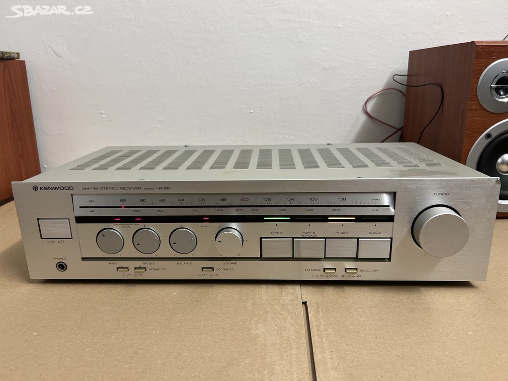 KENWOOD VINTAGE RECEIVER KR-55