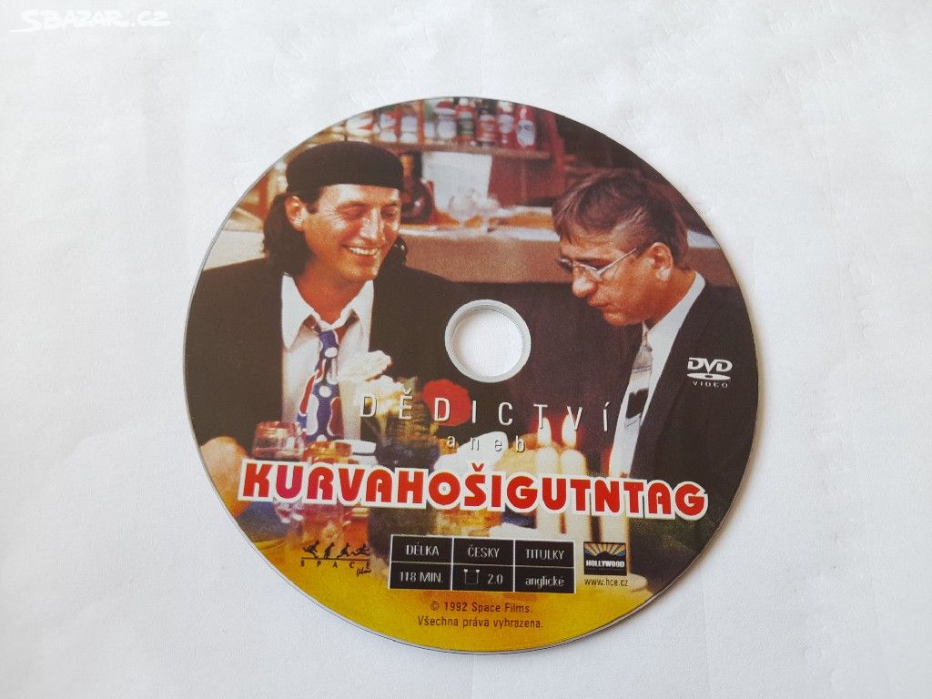 Dvd film DĚDICTVÍ oba dva filmy