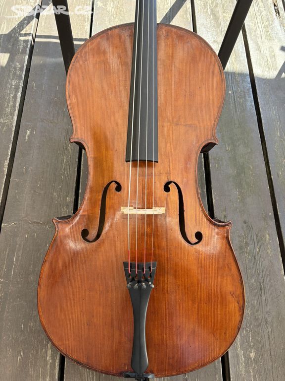 Violoncello cca 120 let staré, top stav