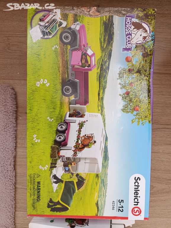 Schleich 42346 pick up s přívěsem pro koně